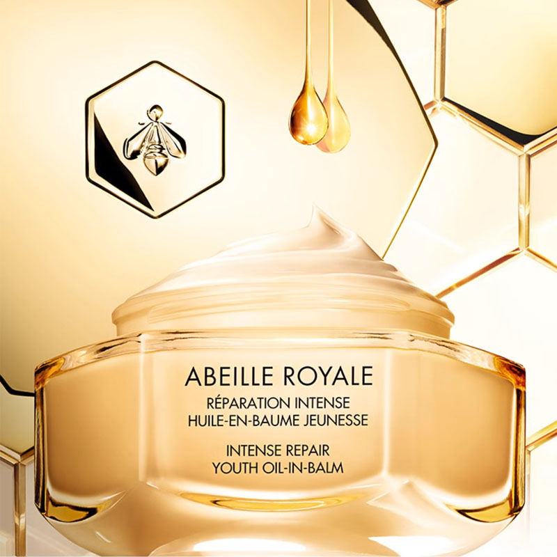 JIAOLAN новогодний лимитированный крем для лица Abeille Royale интенсивное восстановление, подтягивающий, увлажняющий, против морщин 80ml GUERLAIN — фото 2