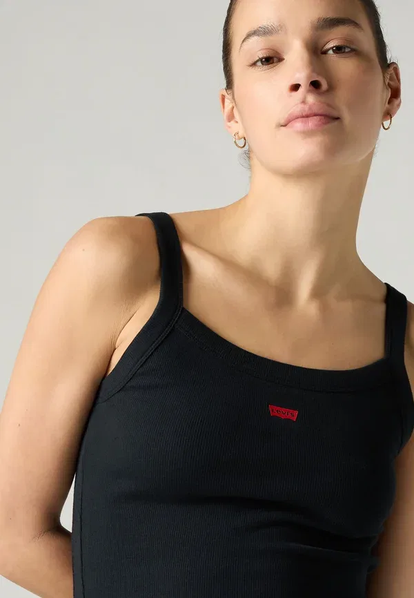 Топ спортивный Levi'S Essential sporty tank top, минеральный черный — фото 3