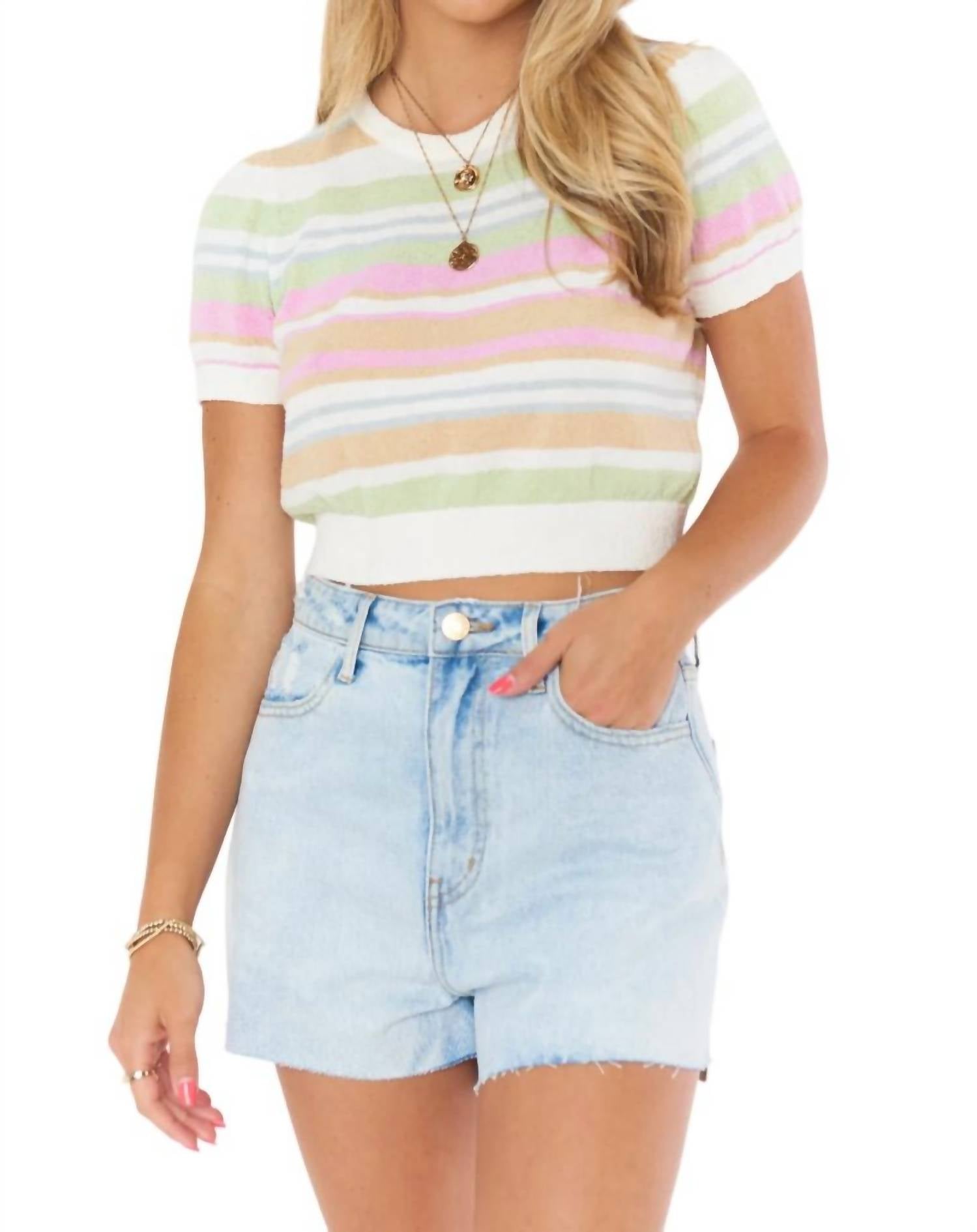 

Простой свитер в разноцветном цвете Show Me Your Mumu, цвет multi