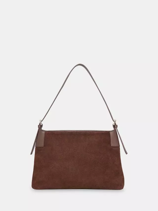

Сумка через плечо Whistles Paloma Suede, цвет chocolate