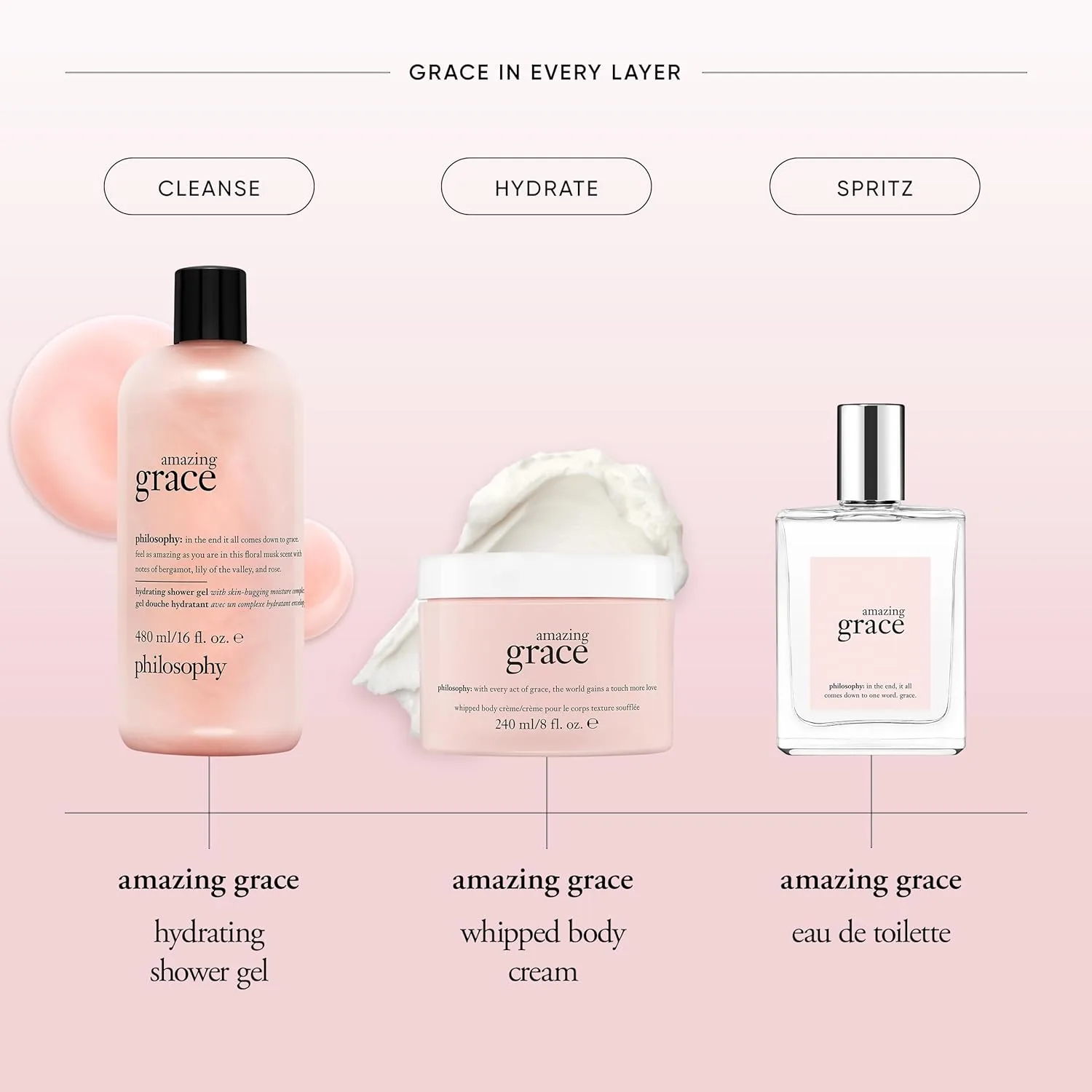 philosophy whipped body crème - лосьон для тела с роскошным ароматом, обогащенный маслом ши и натуральными маслами для быстрого увлажнения, кожа становится мягкой и гладкой, подходит для всех типов кожи 237 мл (1 шт.) — фото 4
