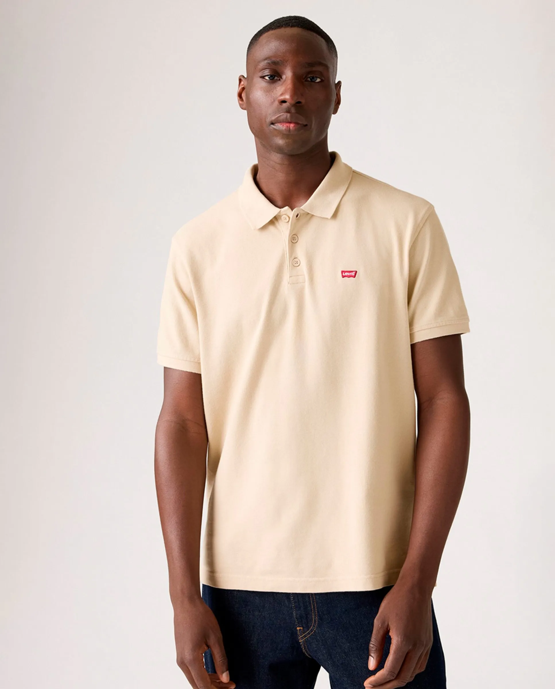 

Мужская поло с коротким рукавом классического кроя Levi'S, хаки