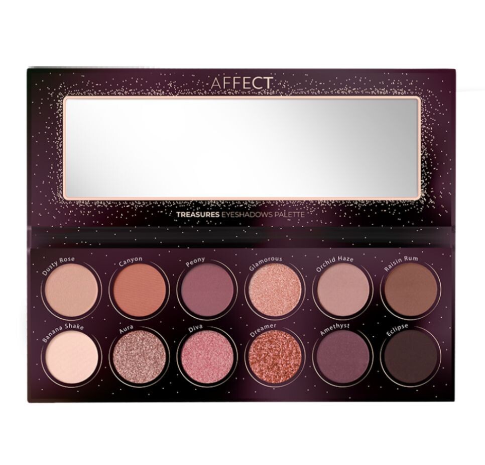 

Палитра теней Affect Treasures, 24 g