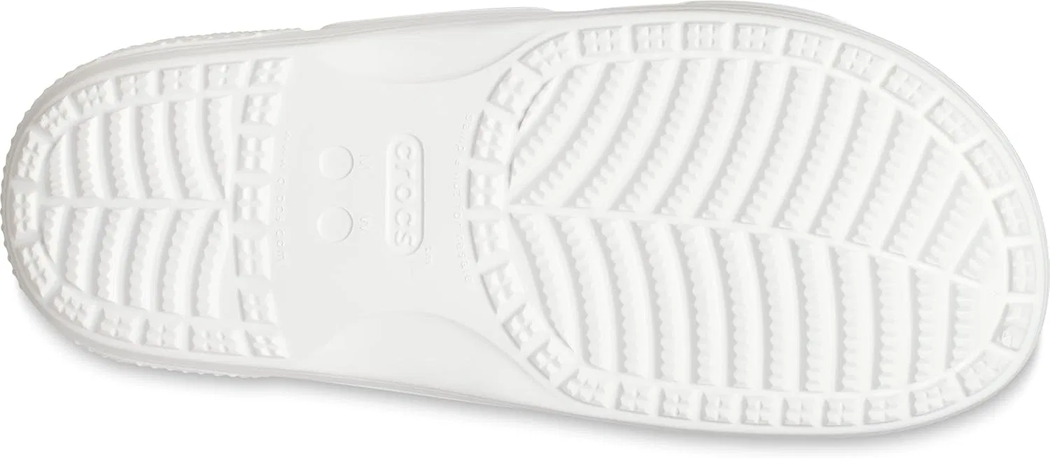 Классические сандалии Crocs унисекс, 2-White Pink — фото 3