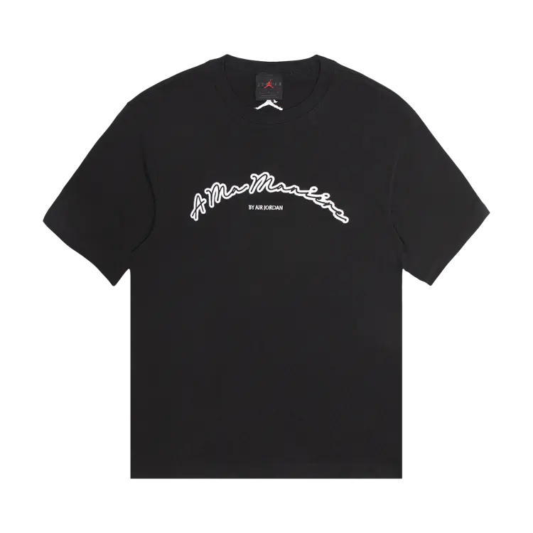 

Футболка Air Jordan x A Ma Maniére Short-Sleeve 'Black', черный