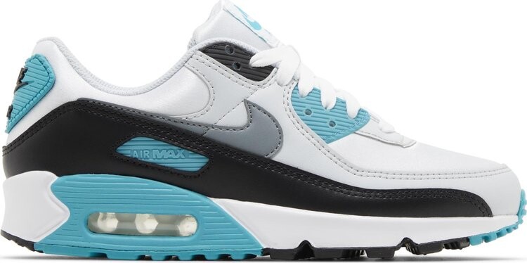 

Кроссовки Wmns Air Max 90 'White Teal Nebula', белый