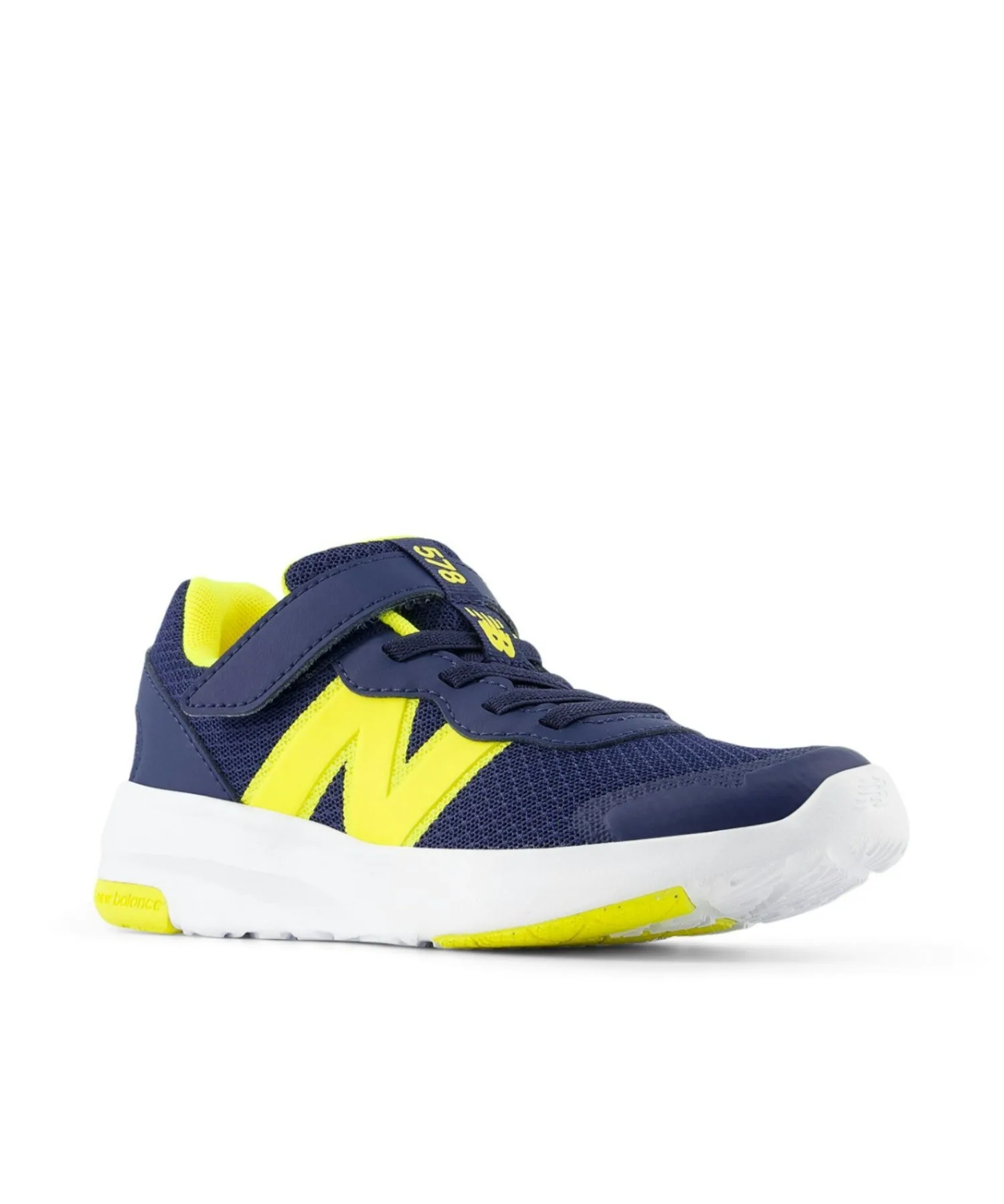 Детские кроссовки с липучкой New Balance 578v1 Strap синие — фото 3