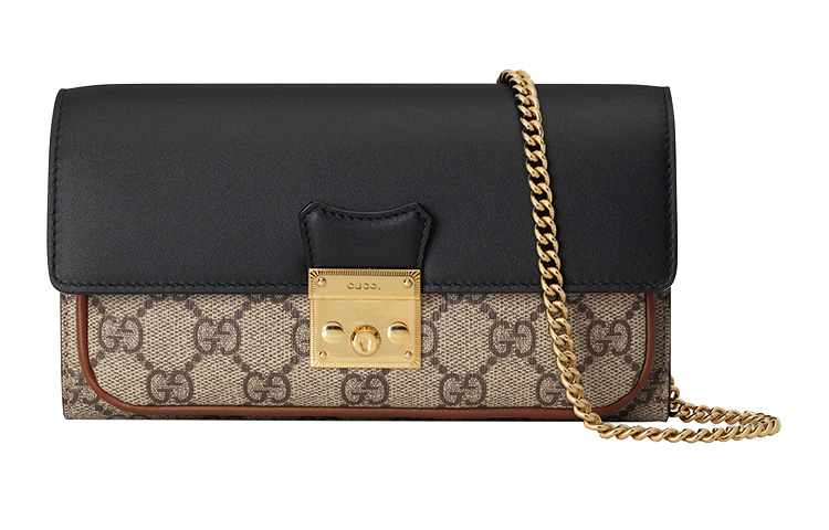 

Замок холщовый с кожаным кошельком, сумка с замком, сумка через плечо, кроссбоди женская GUCCI
