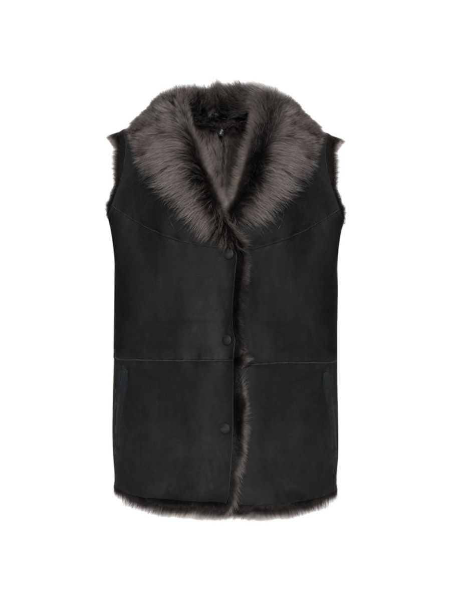 

Жилет из овчины Toscana Made For Generations WOLFIE FURS, цвет Black Frost, Черный, Жилет из овчины Toscana Made For Generations WOLFIE FURS, цвет Black Frost