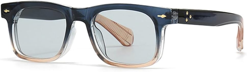 

Солнцезащитные очки UV400 с маленькой оправой и заклепками в стиле панк с плавным переходом цвета, подходят для женщин и мужчин, для бега и занятий спортом на открытом воздухе UYPTK, 01