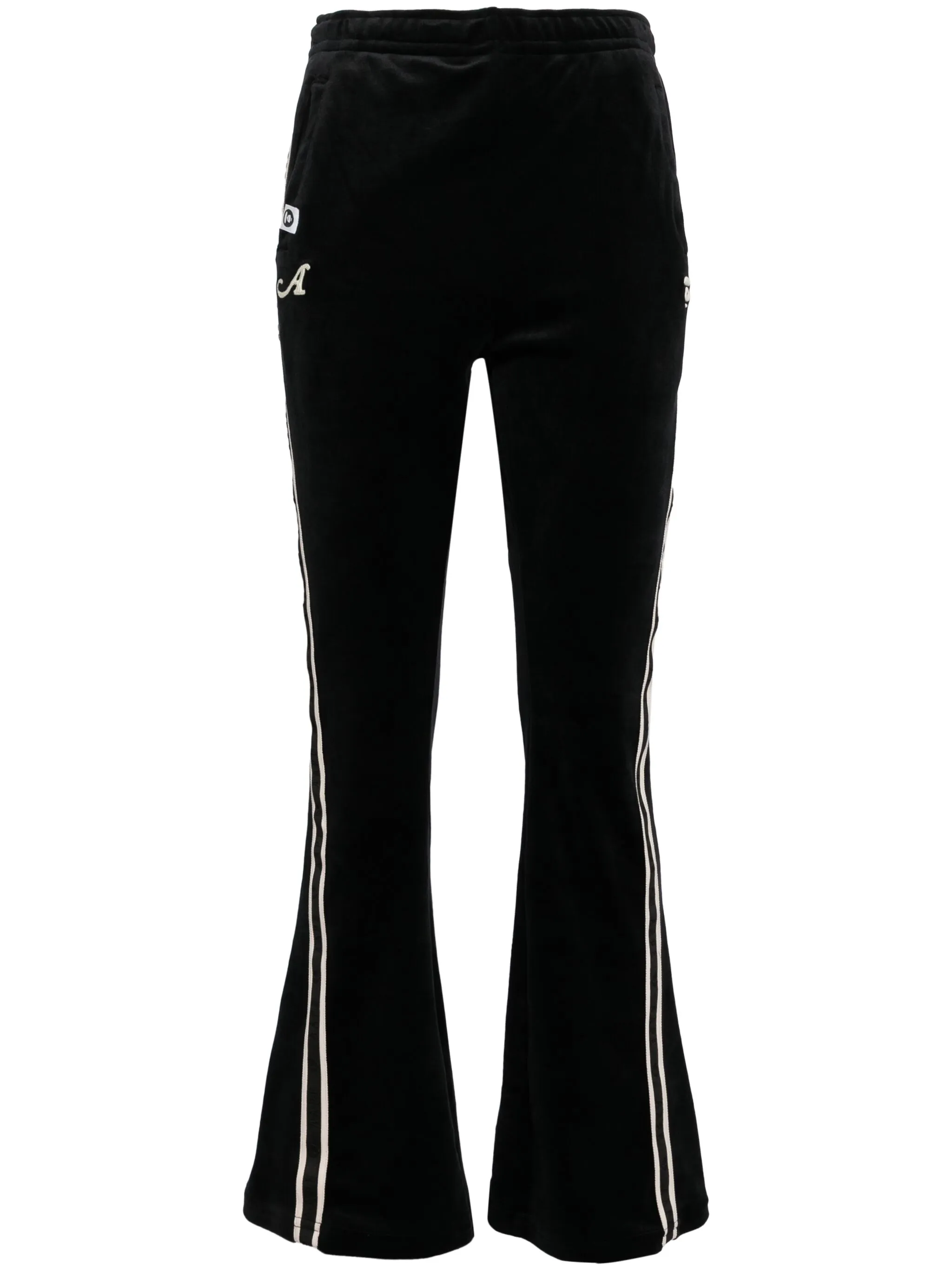 

Расклешенные брюки с нашивкой-логотипом Aape By A Bathing Ape, черный