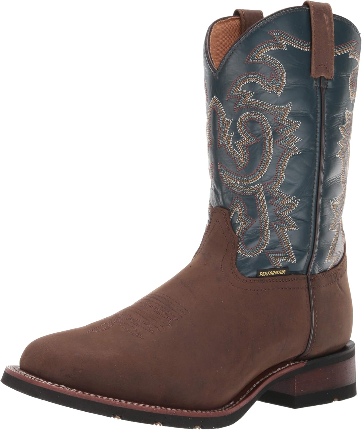 

Мужские сапоги Laredo Tan Hamilton Western с широким квадратным носком 7936, коричневый