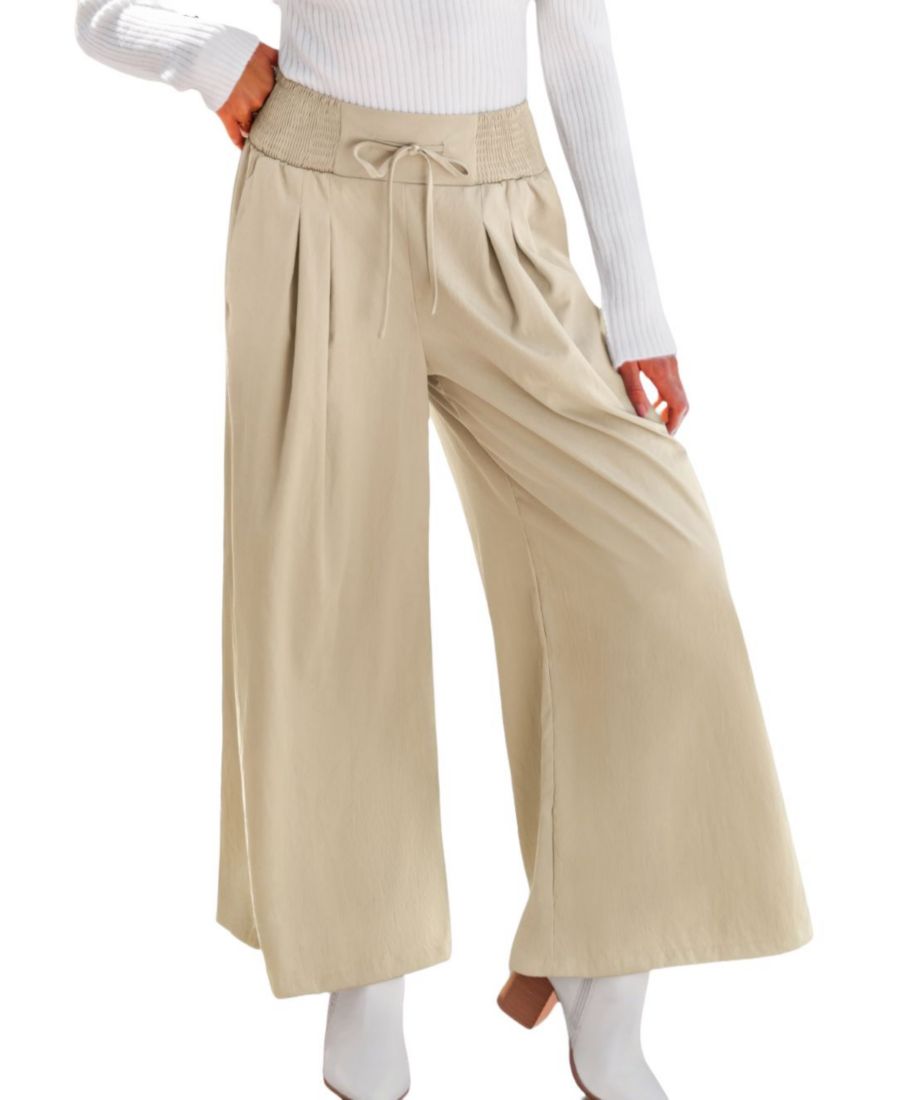 

Женские бежевые брюки Don't Miss Out Cupshe, Beige/khaki