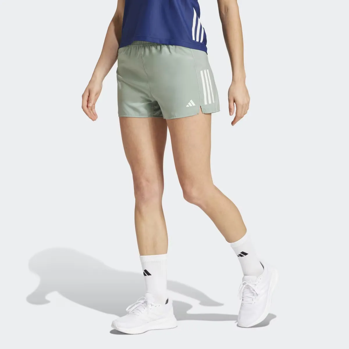 

Женские шорты Adidas Own the Run, зеленый