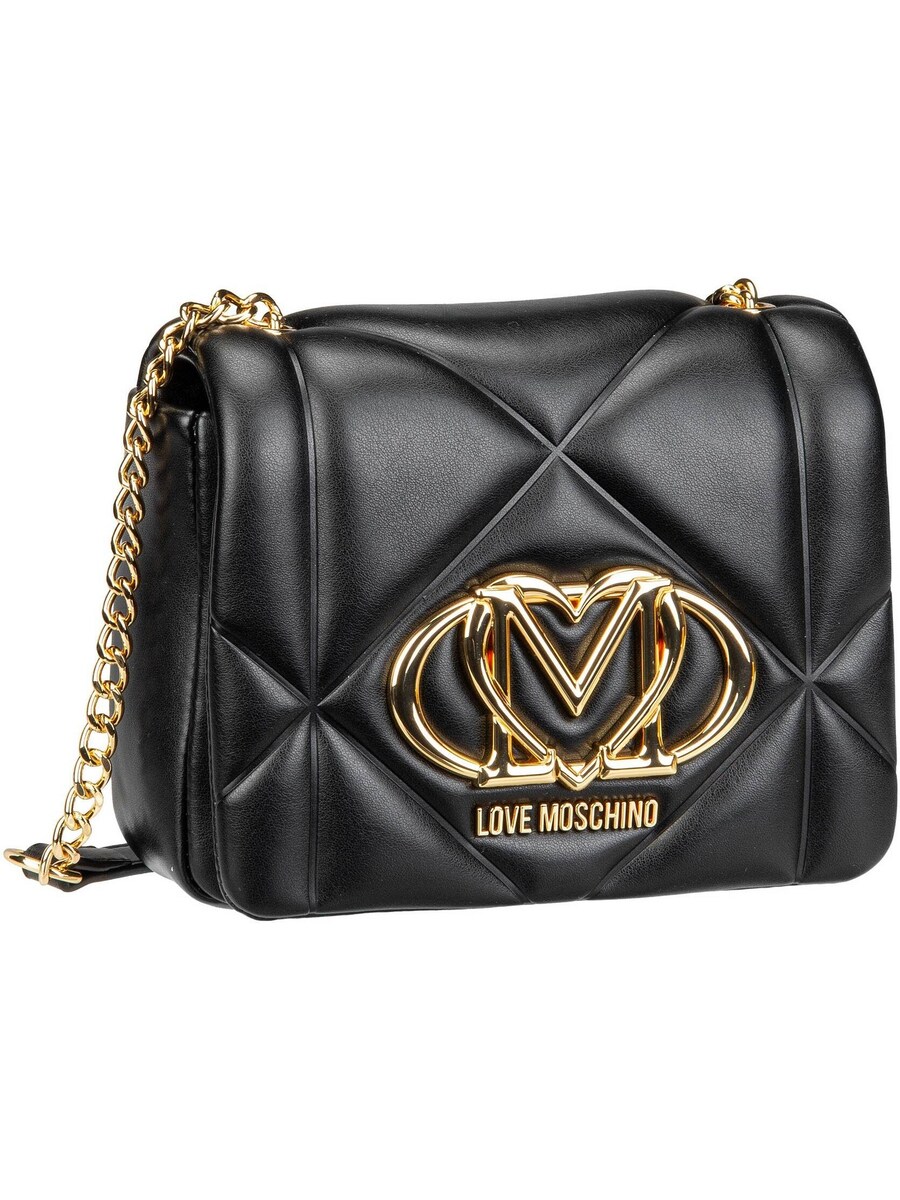 

Сумка кросс-боди Love Moschino Embossed Q, Black