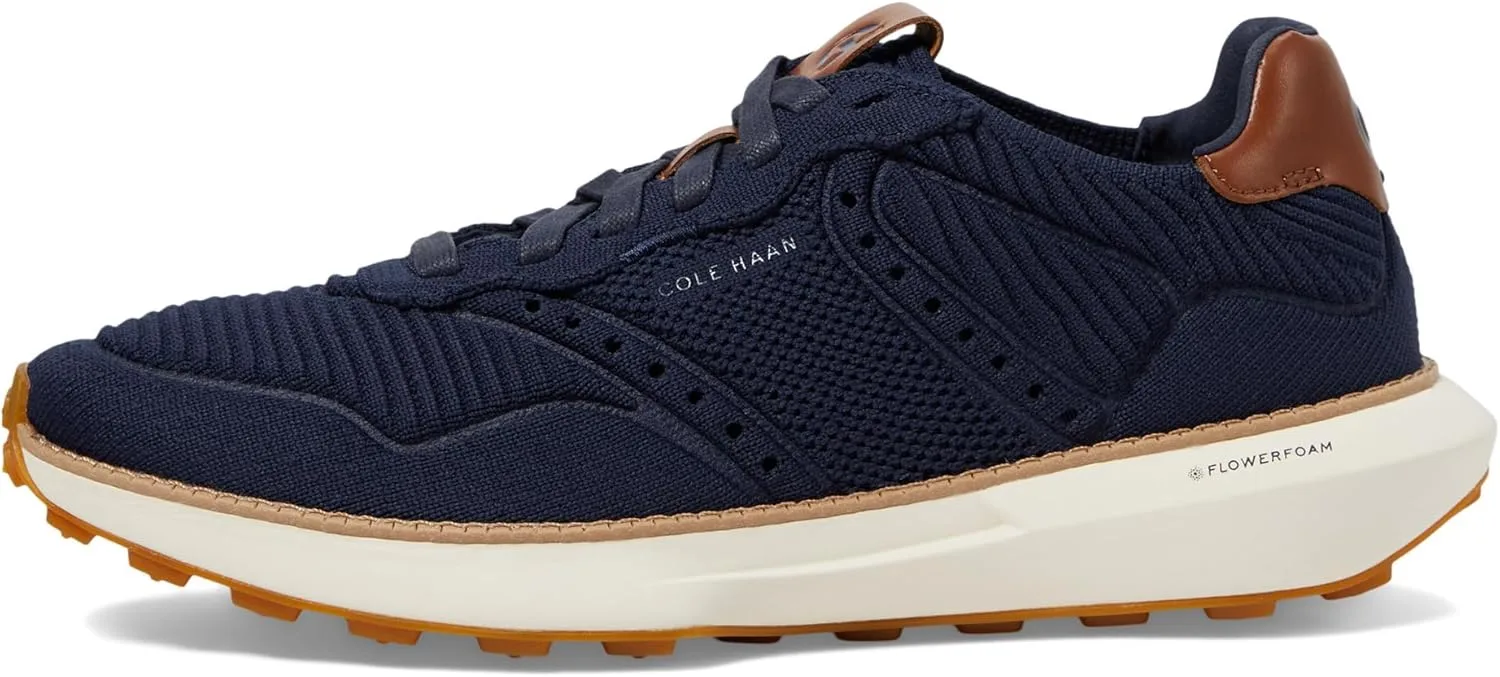 Мужские кроссовки Cole Haan Generation Zerogrand II, темно-синий/коричневый/слоновая кость — фото 4