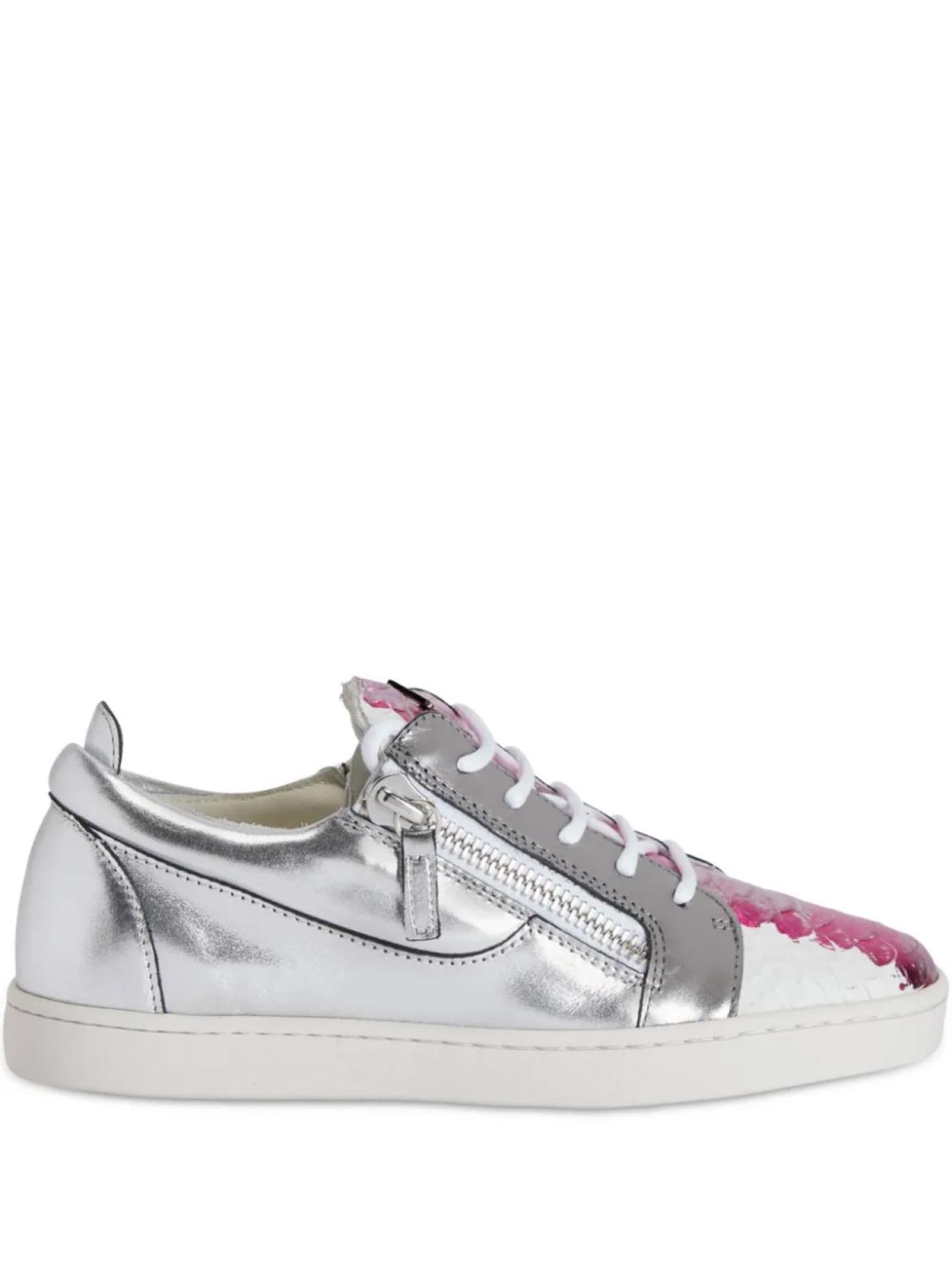 Кроссовки Ники Giuseppe Zanotti, серебряный