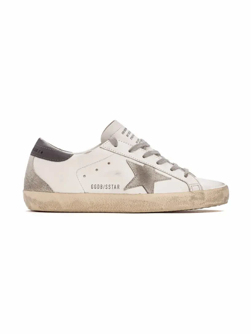 

Комбинированные кеды Super-Star Golden Goose, белый