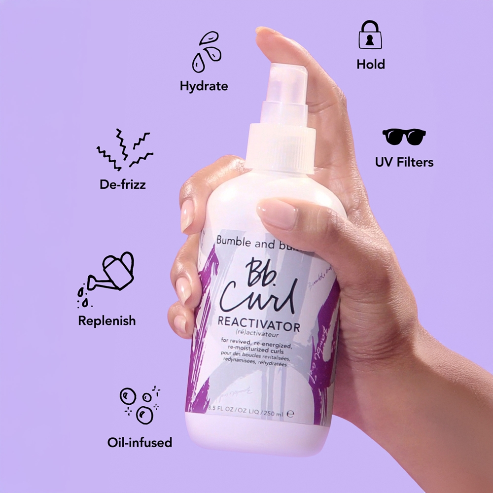 Bb. curl reactivator активирующий спрей для волнистых и вьющихся волос Bumble And Bumble, 250 мл — фото 3