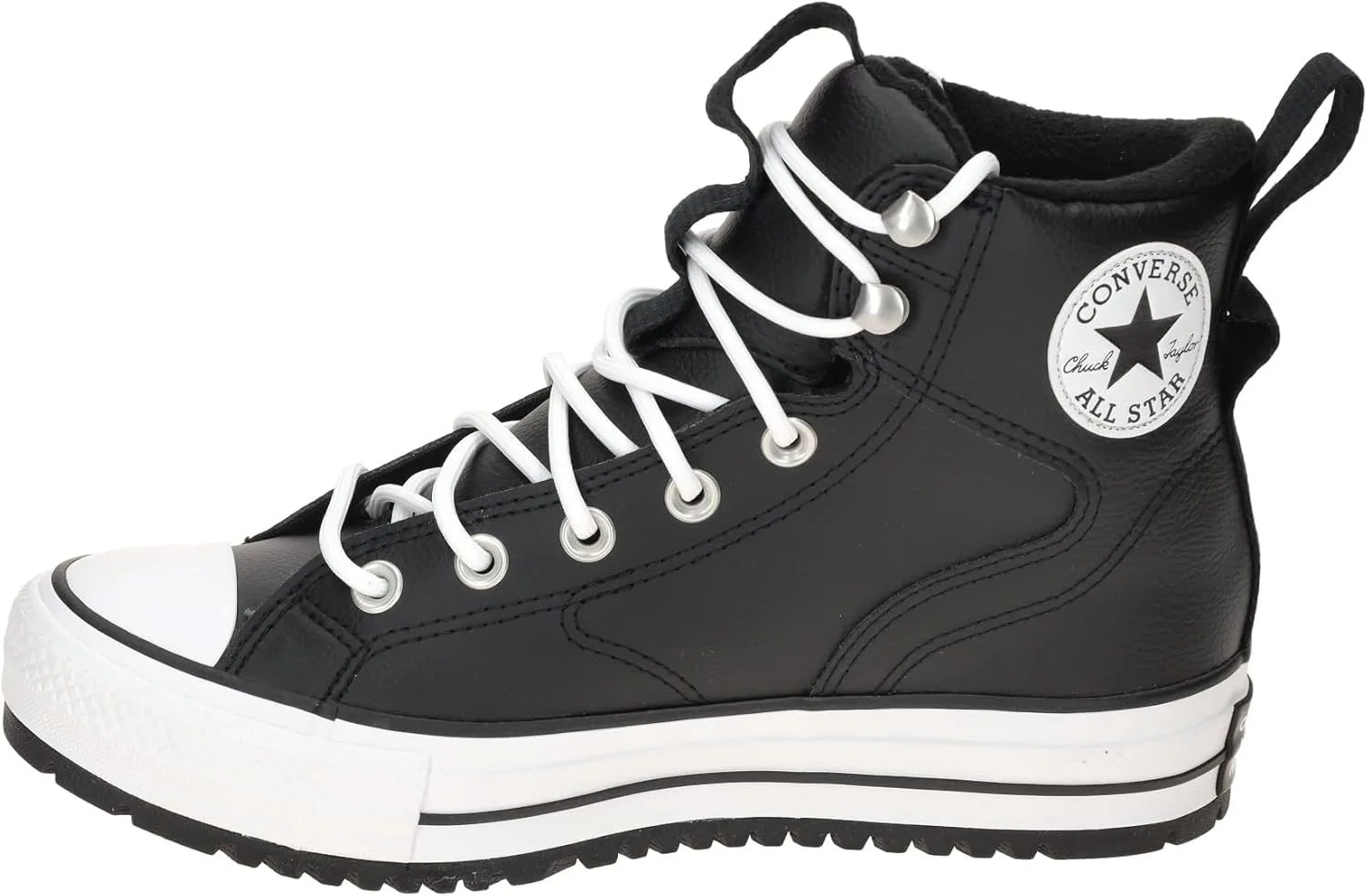 Водонепроницаемые походные ботинки Converse Chuck Taylor All Star для взрослых и мужчин, белый/черный — фото 4