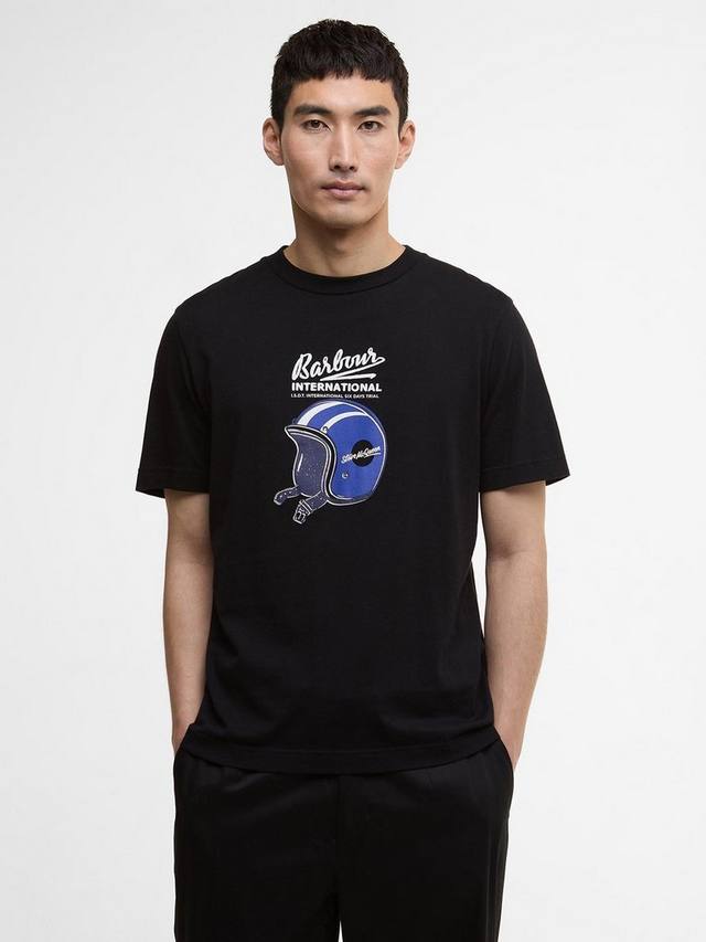 

Футболка International Vecton Graphic Cotton Barbour, Black