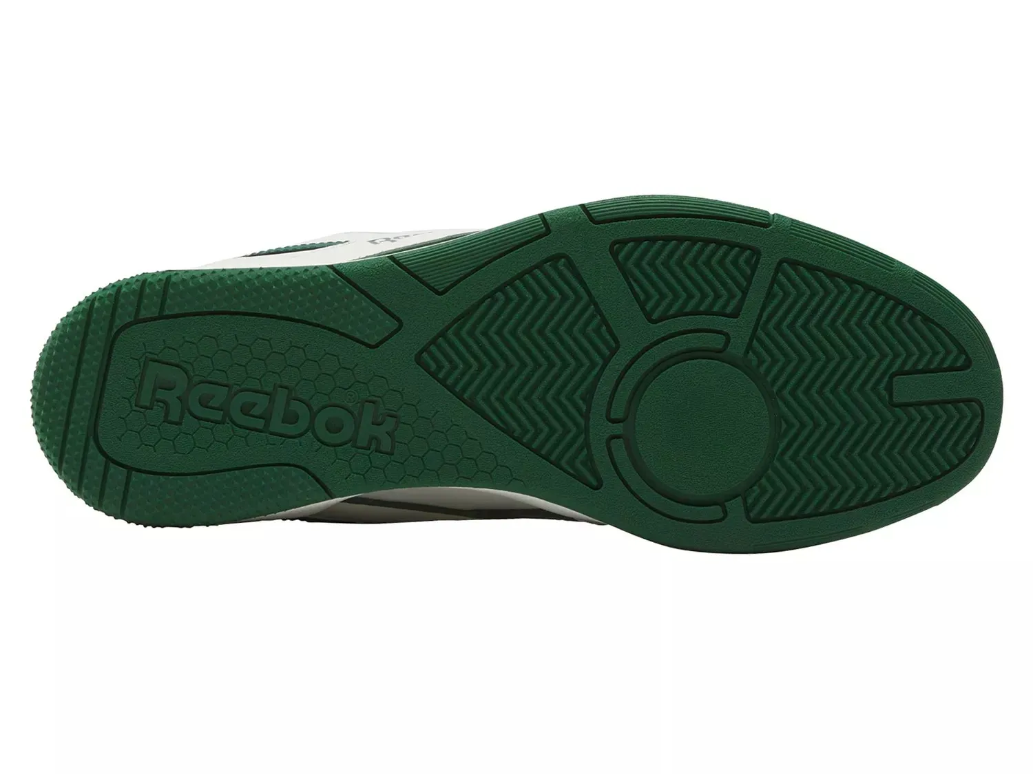Баскетбольные кроссовки Reebok BB 4000 II, серо-зеленые — фото 4