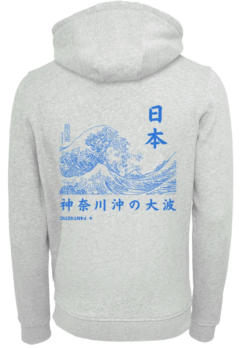 

Толстовка F4NT4STIC "Kanagawa Wave Japan", толстовка, теплая, удобная, серый