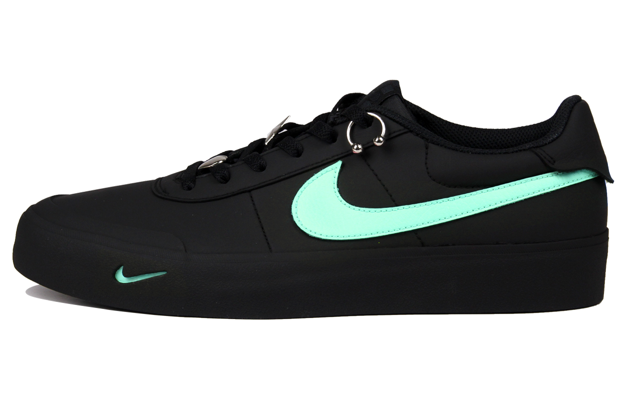 

Кроссовки Court Shot Anti Slip, износостойкие, низкие, мужские, для скейтбординга, черно-зеленые Nike, Black Green