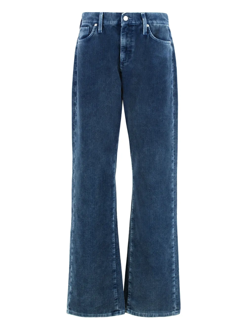 

Вельветовые брюки на пуговицах 7 For All Mankind, синий