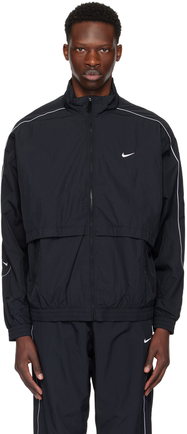 

Черная спортивная куртка Olo Woosh Nike, Черный, Черная спортивная куртка Olo Woosh Nike