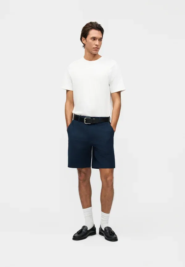 Шорты Tommy Hilfiger Dover 8" all day short core essentials shorts, угольно-синий — фото 2