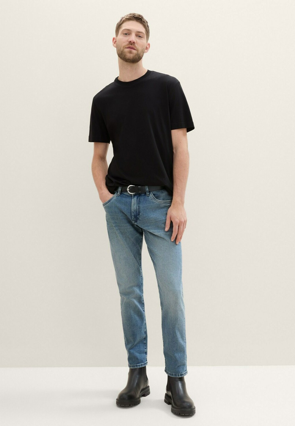 

Базовая футболка TRIPLEPACK T-SHIRTS TOM TAILOR, черный