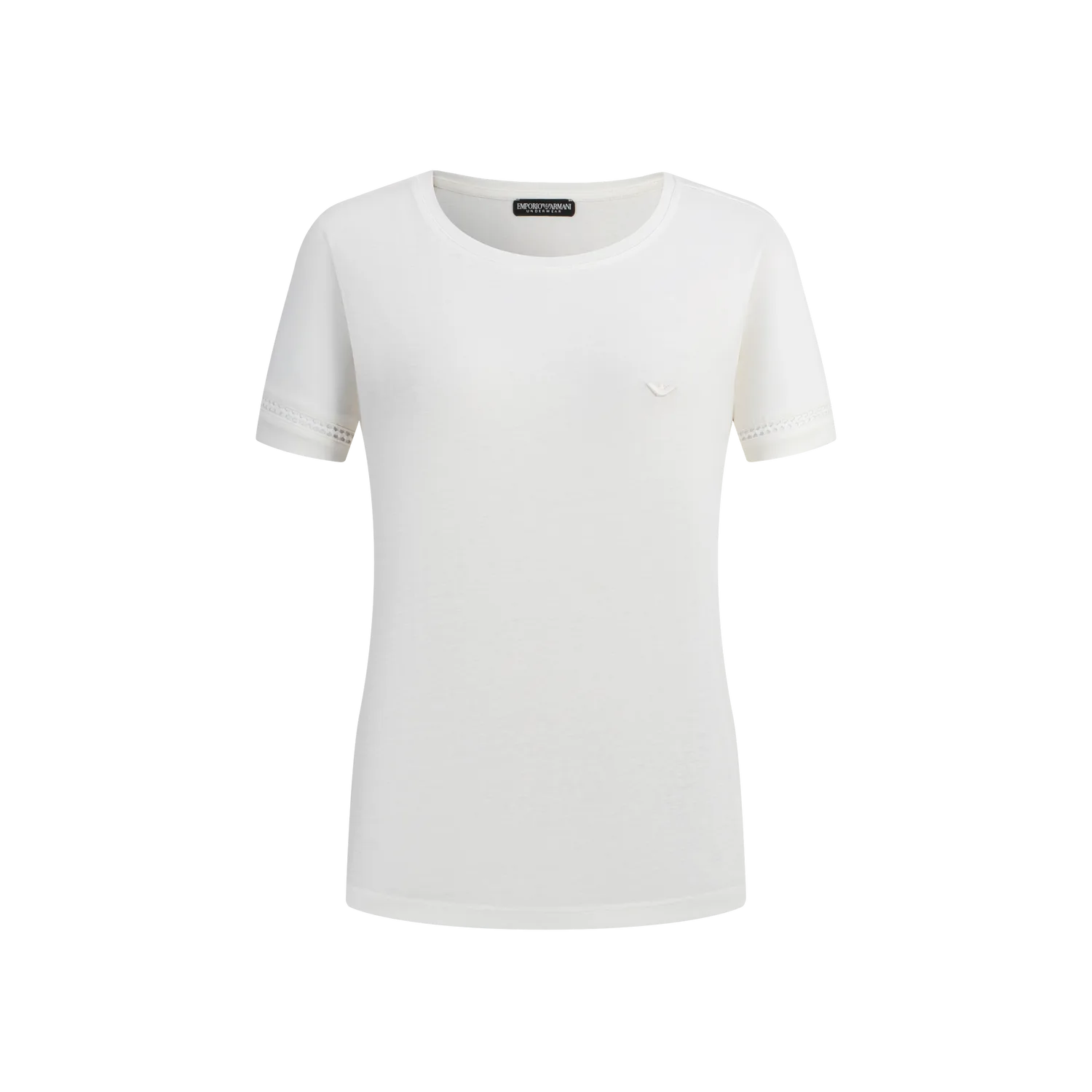 Футболка Regular женская EMPORIO ARMANI, экрю