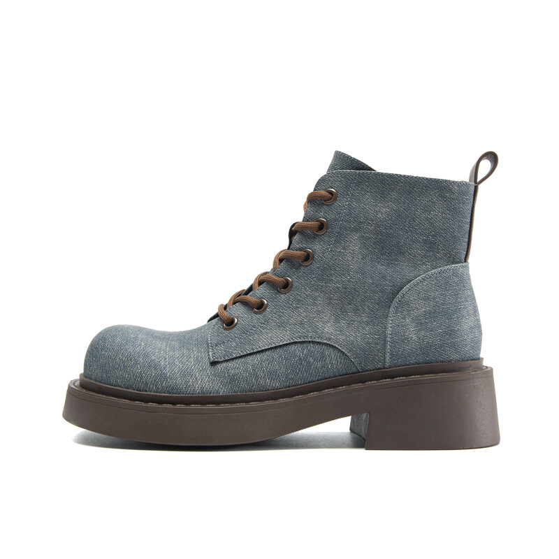 

Ботинки Martin Boot женские Zhr, цвет Denim Blue [Single Lane]