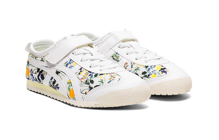 MEXICO 66 Детская обувь для повседневной носки PS Low-top Broken Flower Blue Onitsuka Tiger — фото 3