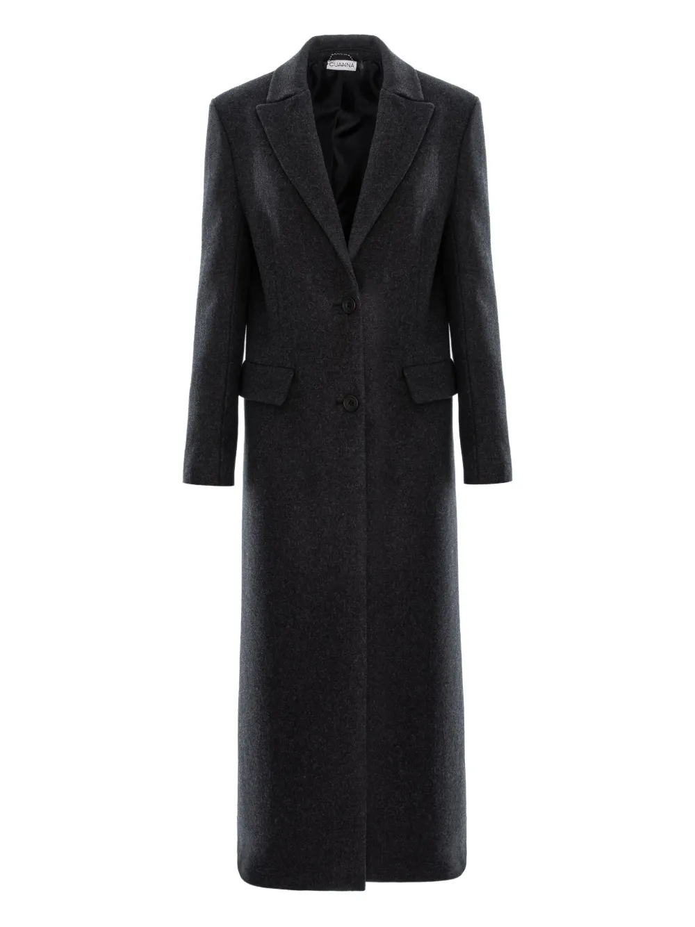 

Пальто GREY на пуговицах Cuanna, серый