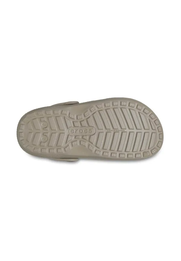 Детские классические домашние тапочки-сабо на подкладке Crocs, Mushroom Bone — фото 4