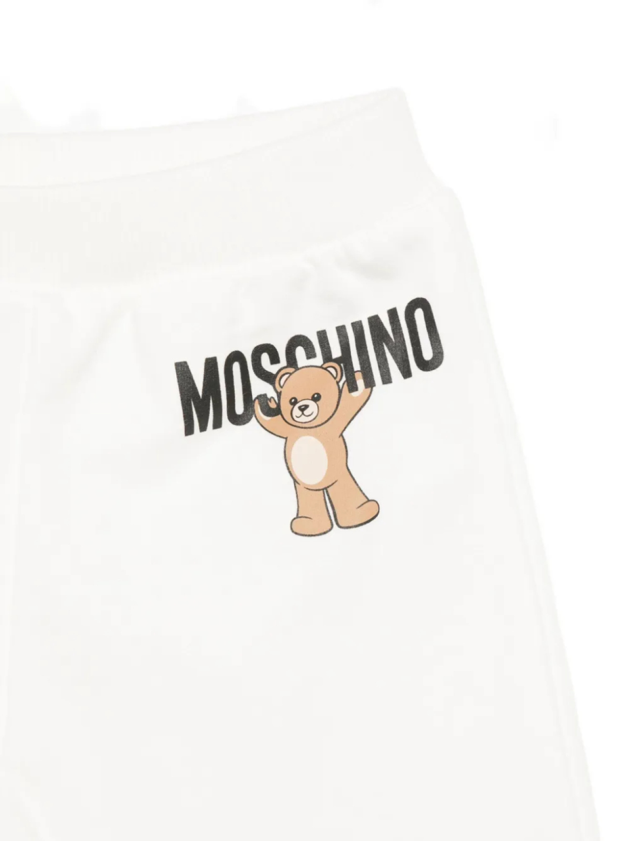 Moschino Kids спортивный костюм с принтом Тедди, белый — фото 3