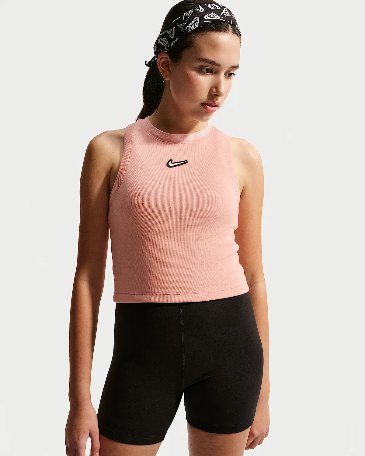 Детский (девочки) топ-майка Dri-FIT Nike Sportswear, Arctic Orange