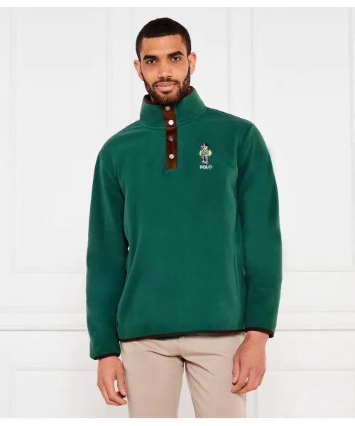 

Флисовая толстовка Regular fit Polo Ralph Lauren, зеленый