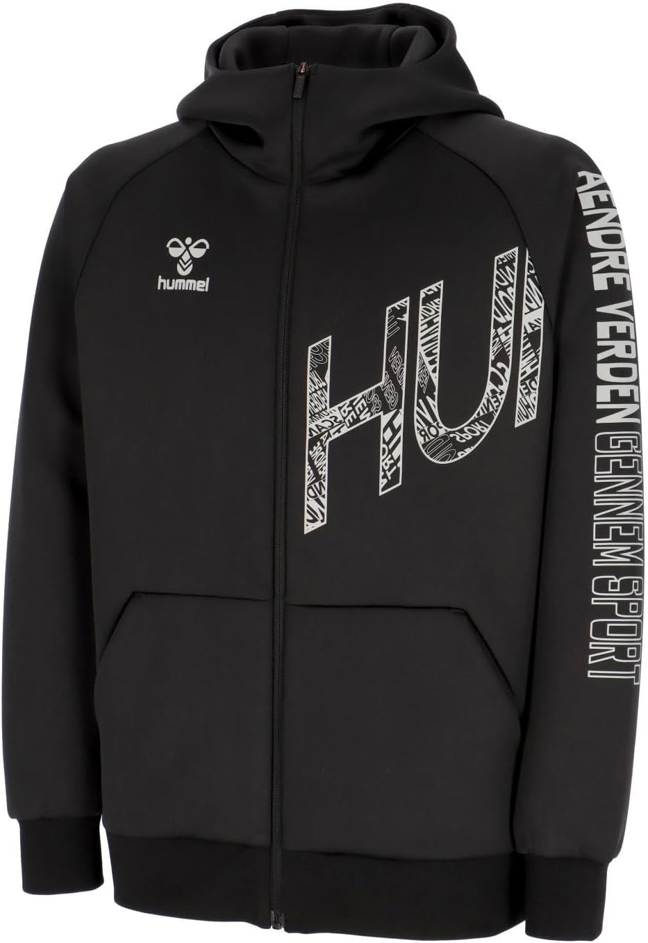 

Толстовка с капюшоном Hyumel HB EURO на молнии Hummel, черный