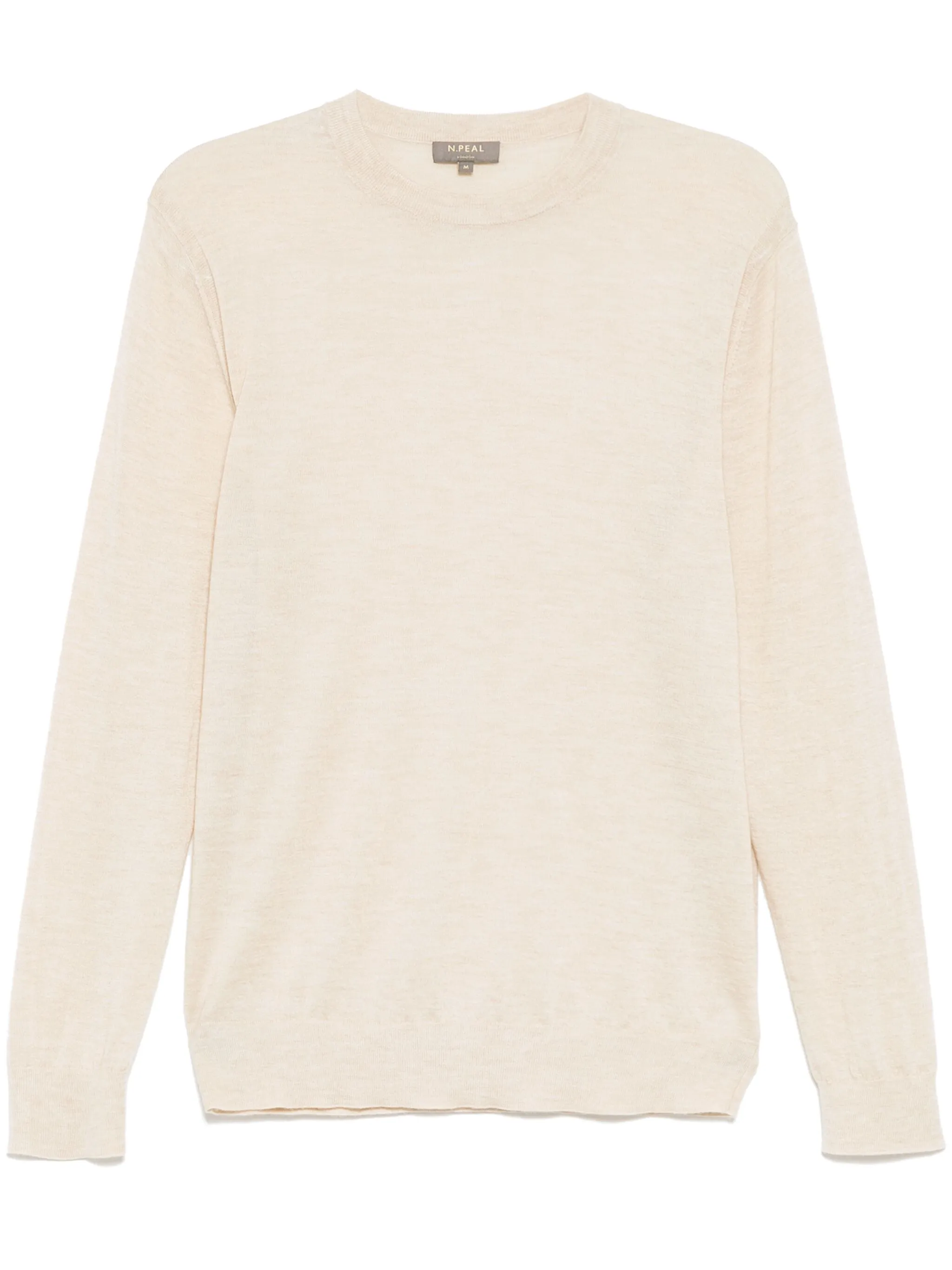 

Джемпер Covent FG с круглым вырезом N.Peal, бежевый