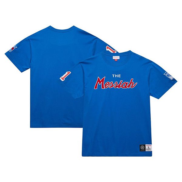 

Футболка New York Rangers с винтажным логотипом и ником Mark Messier Mitchell & Ness