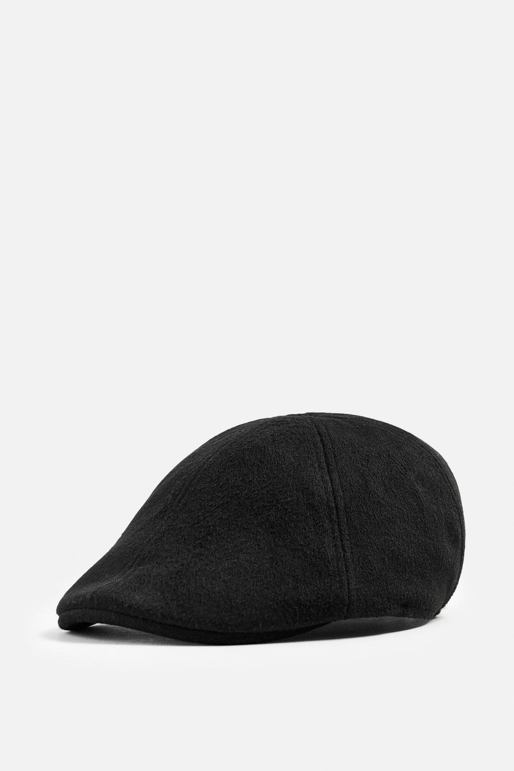

Фланелевая шапочка ZARA, черный