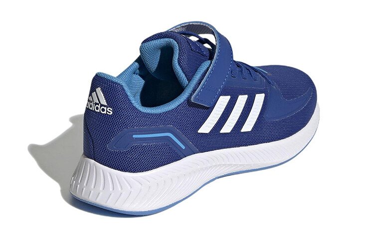 Кроссовки детские Runfalcon 2.0 детские низкие синие Adidas — фото 4