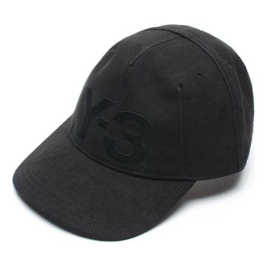

Бейсболка adidas Y-3 Unconstructed Canvas Cap 'Black', черный