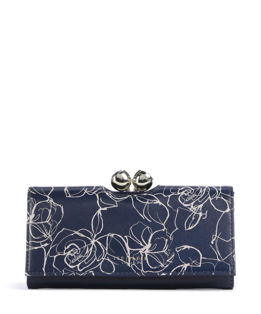 

Кошелек Alimey из мелкозернистой коровьей кожи Ted Baker, синий