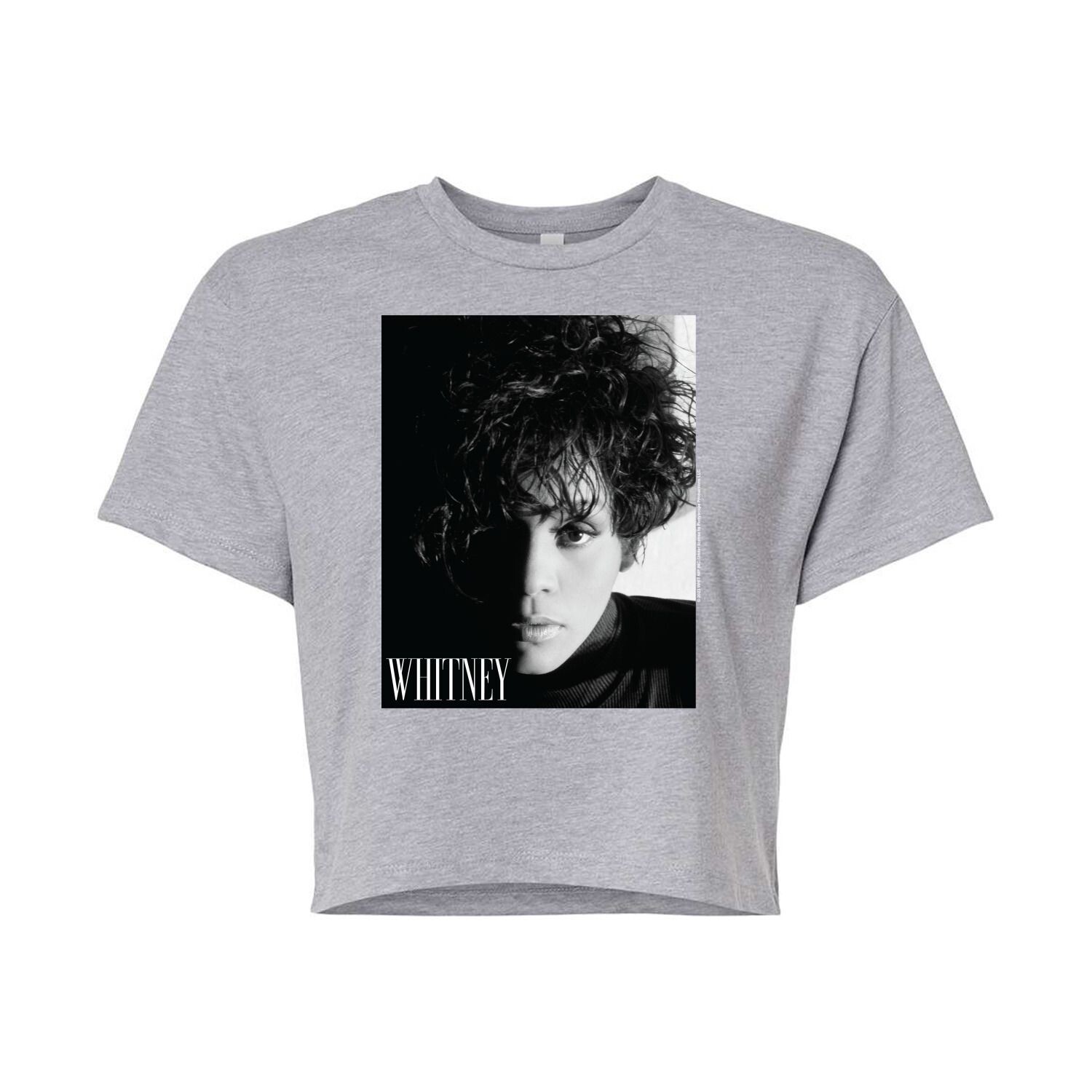 

Укороченная футболка Whitney Houston для юниоров Licensed Character, серый