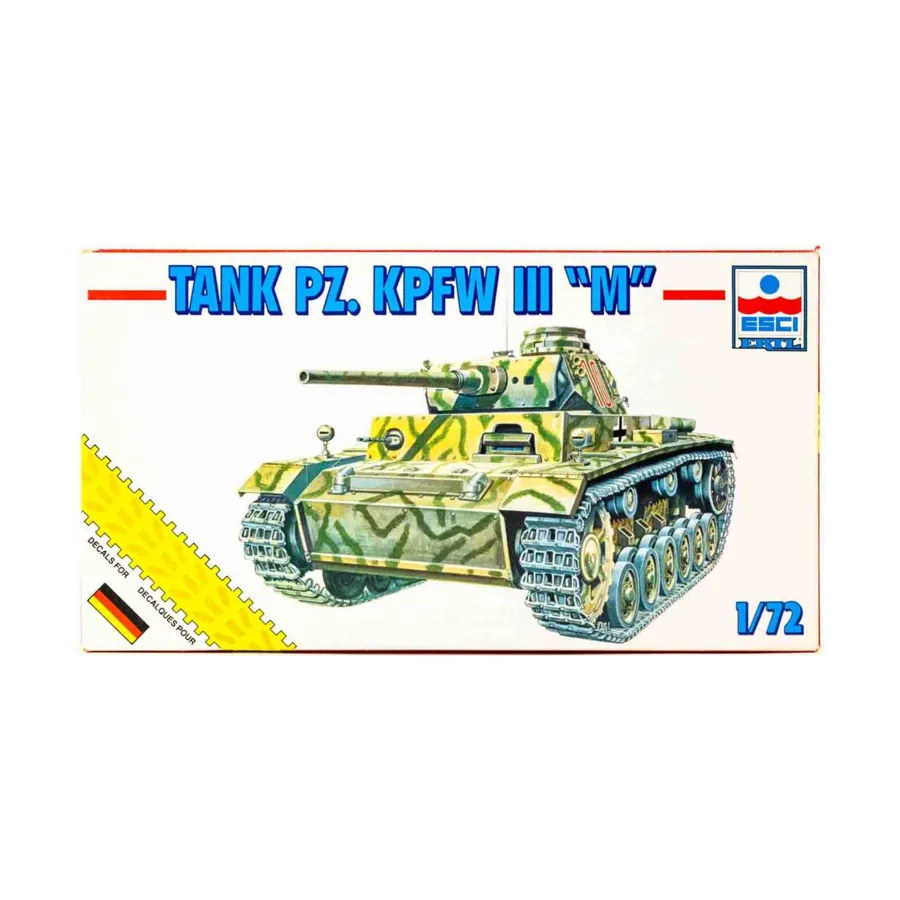 

Немецкий танк Pz. Кпфв III «М», Armor (1:72) (ESCI)
