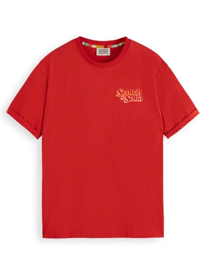 

Футболка Scotch & Soda, красный